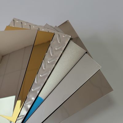 calidad  BA HL 304 Stainless Steel Plate 1000mm-6000mm Length ±0.02mm Tolerance fábrica