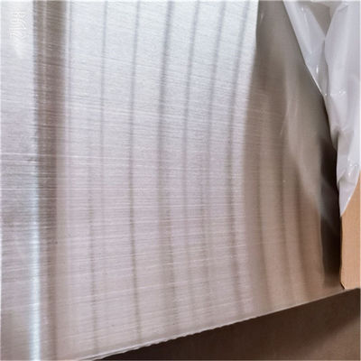 calidad  NO.4 304 2mm Brushed Stainless Steel Sheet 20 Gauge 0.036 12 X 5 fábrica
